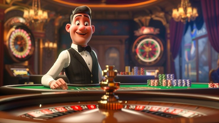 Tampilan permainan Mahjong Ways di zona toto dengan grid simbol yang besar